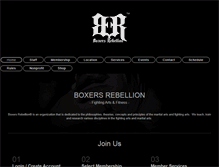 Tablet Screenshot of boxersrebellion.org